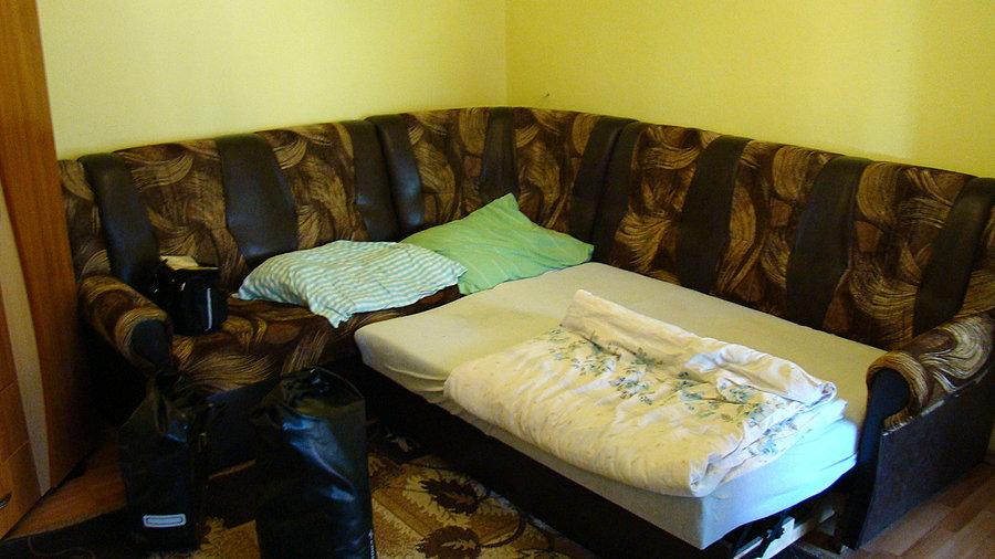 Kolejny nocleg w łóżku