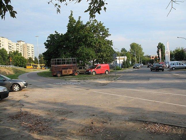 Tu kiedyś była pętla tramwajowa Pelcowizna