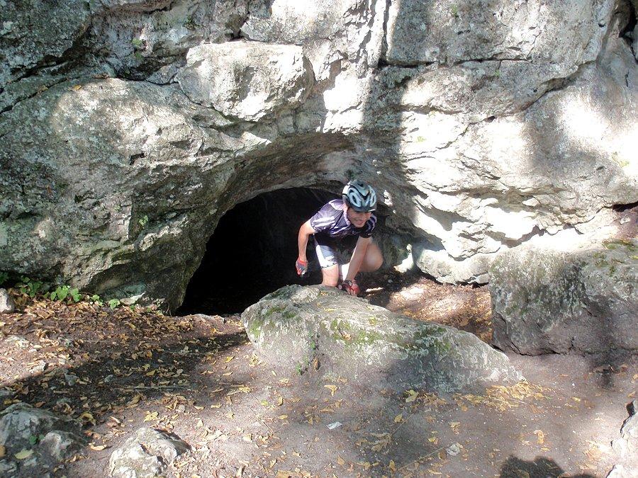 Wyjście z jaskini. DrBike