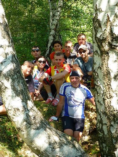 Jurajska Zlotówka 2013 - przy otworze Jaskini Brzozowej