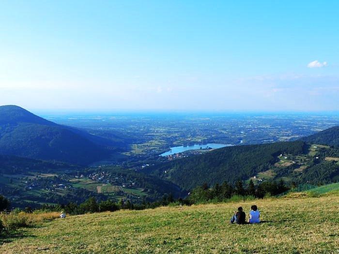 Panorama na jezioro Międzybrodzkie