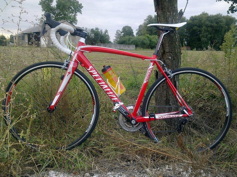 W okazałości Specialized Allez Expert Ultegra Compact ups.. :-)