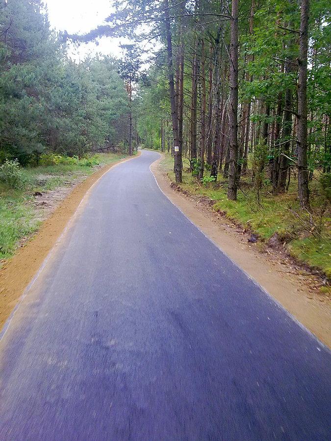 Droga rowerowa pomiędzy Żarkami a Mirowem II