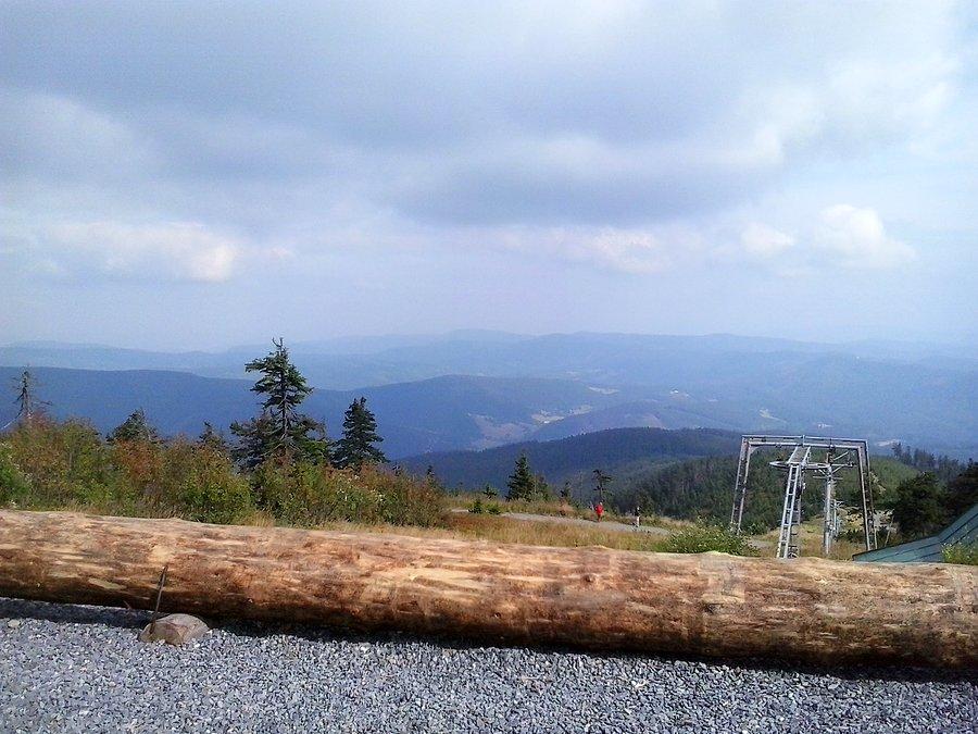 Widok z Lysej Hory