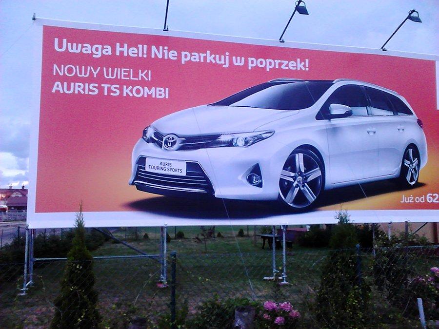Reklama, która ma uzasadnienie tylko na tym półwyspie