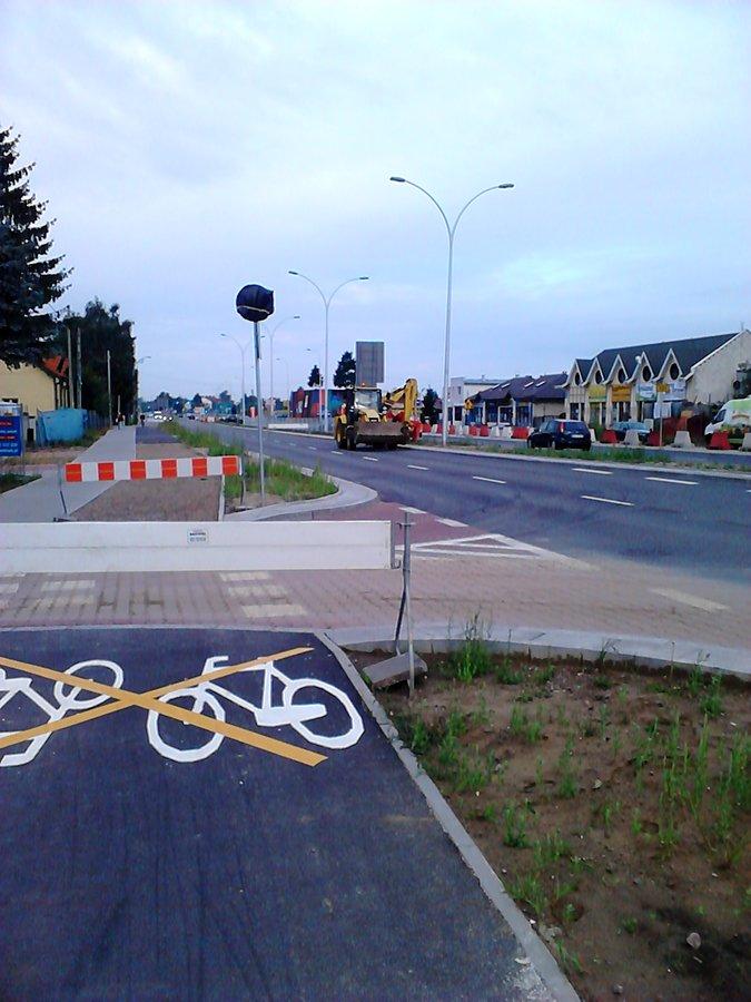 Na Górczewskiej jeszcze coś dłubią, więc Oelka miał rację