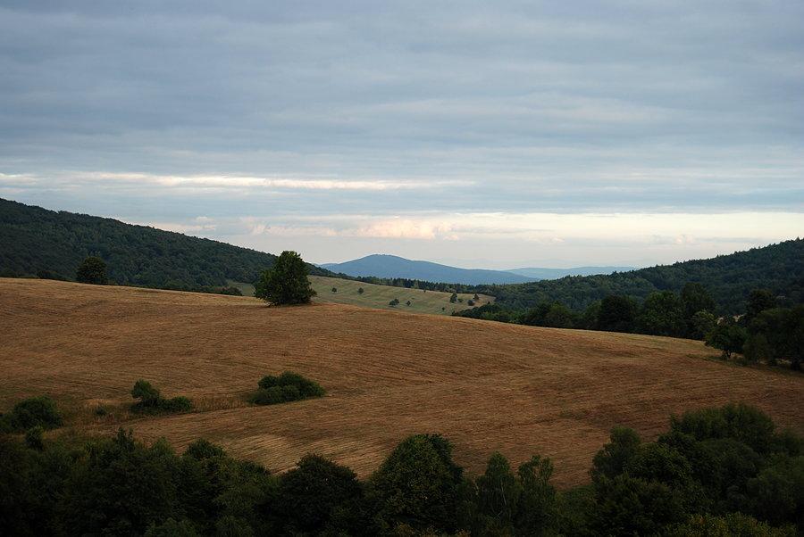 Ciechania- widok na Słowację