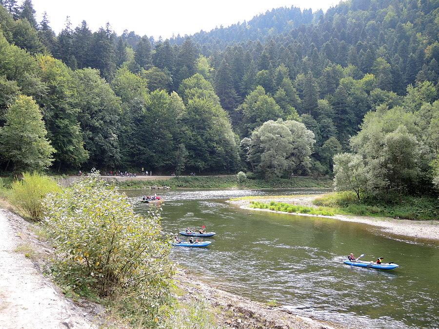 Przełom Dunajca - trasa Szczawnica - Czerwony Klasztor