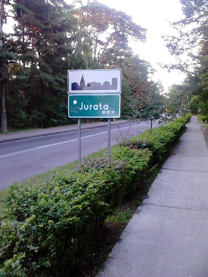 Wjazd do Juraty