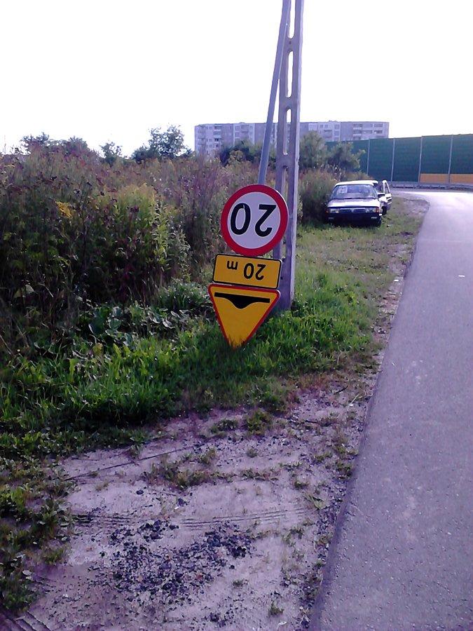 Stanął na głowie..:)