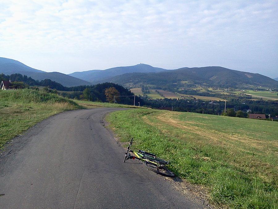 Widok na Łysą