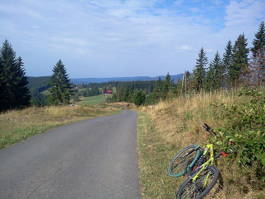 Widok na kosciółek na Gruniu
