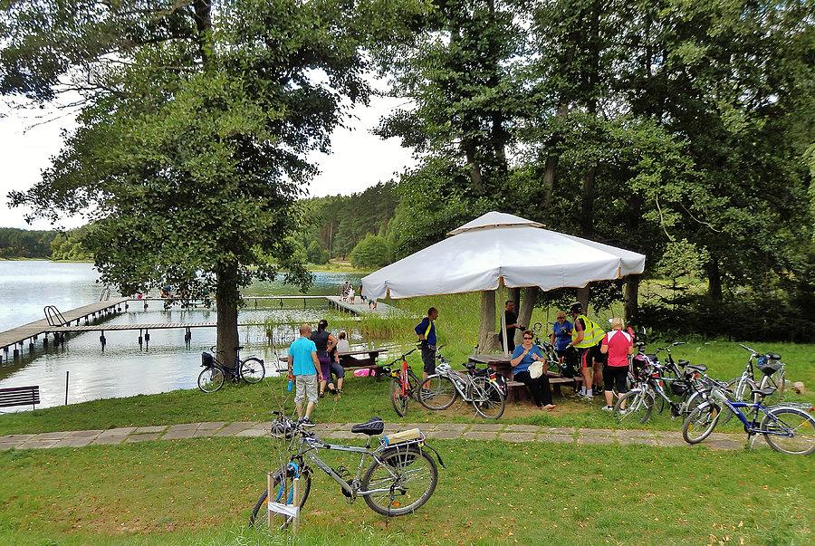 Rajd rowerowy po gminie Kaliska - Jezioro Kazubskie