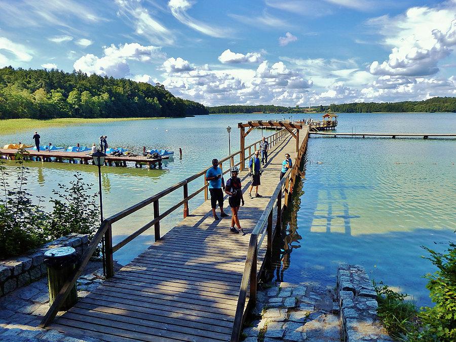 Rajd rowerowy - Twardy Dół. Jezioro Niedackie