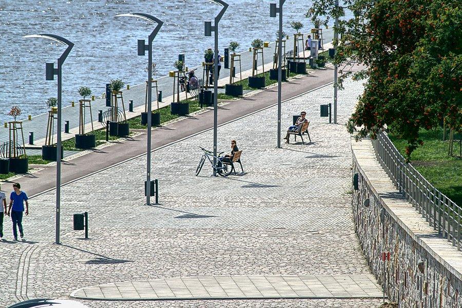 Widok na Basię z Trasy Zamkowej