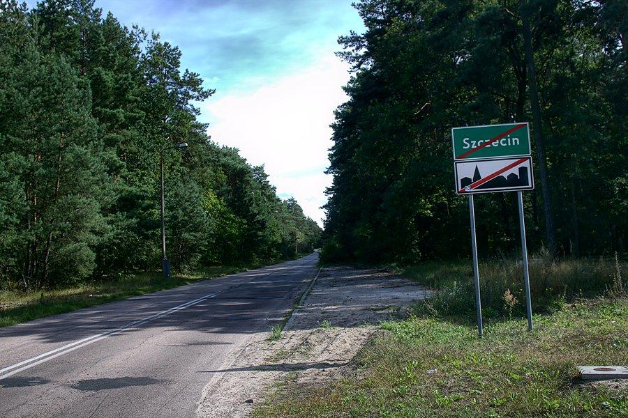 I kolejna tablica zaliczona :) wylot ze Szczecina na Goleniów