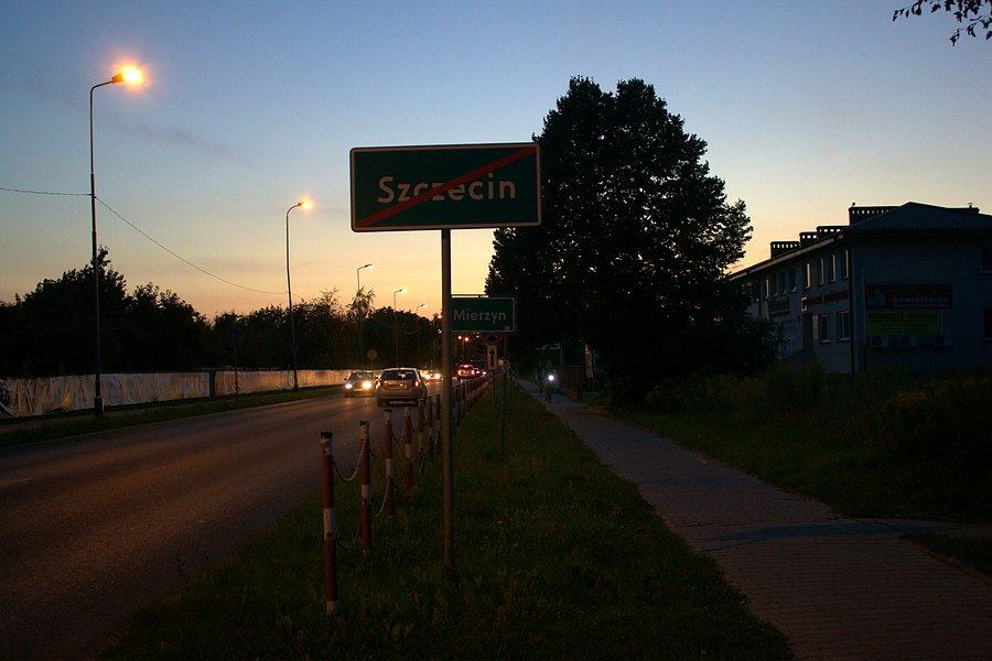 Wylot z Szczecina na Lubieszyn