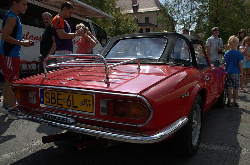 Triumph Spitfire IV z tyłu