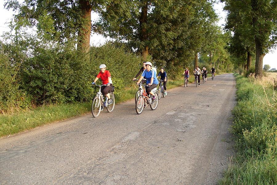 Rowerzystki w drodze