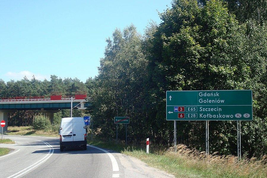 Łozienica przed DK6