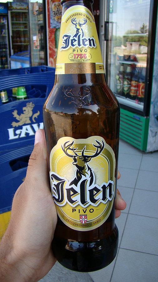 Jelen - jedno z lepszych piw na wyprawie