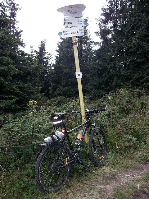 Zjechałem jeszcze kawałeczek na Słowację - Skalisko (1450m n.p.m.)