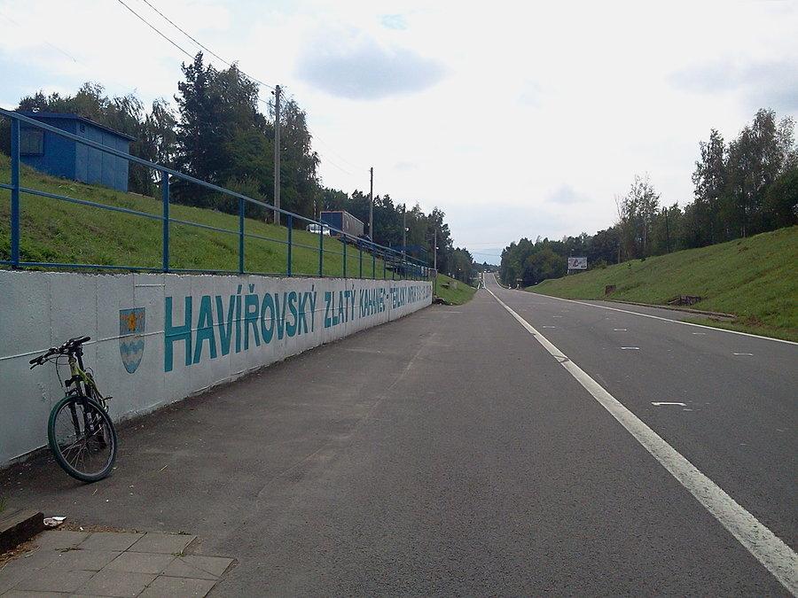 Terlicko miejsce startu wyścigu motocykli