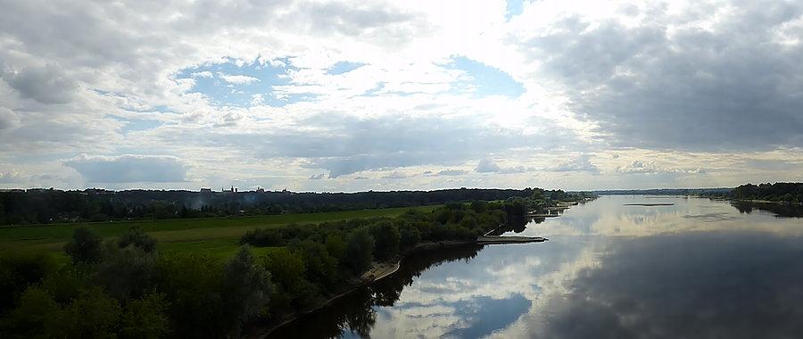 Panorama Chełmna (widok z mostu)