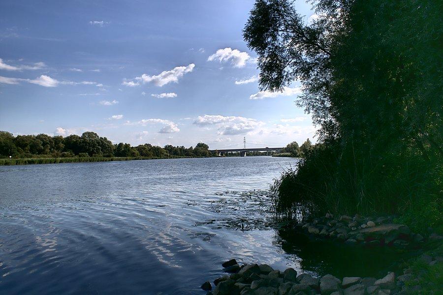 Odra z Siadła Dolnego widziana