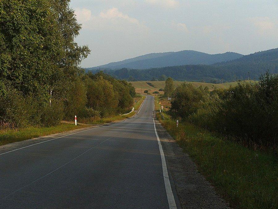 W końcu Bieszczady na horyzoncie (trasa do Krościenka)