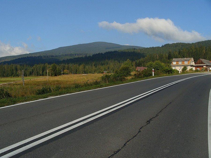 Babia na horyzoncie, właściwy początek podjazdu