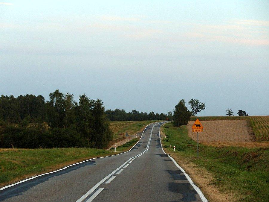Lubelskie niby płaskie szosy