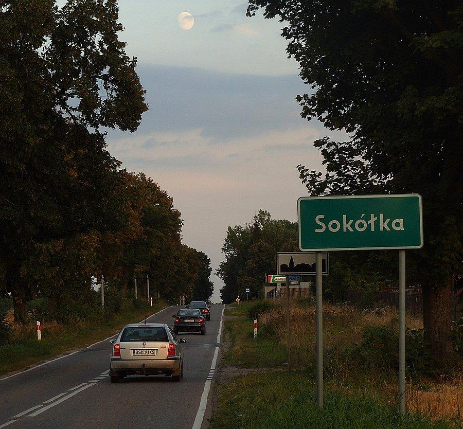 Wjazd do Sokółki
