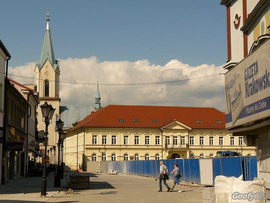 Oświęcimski rynek - w remoncie ;)