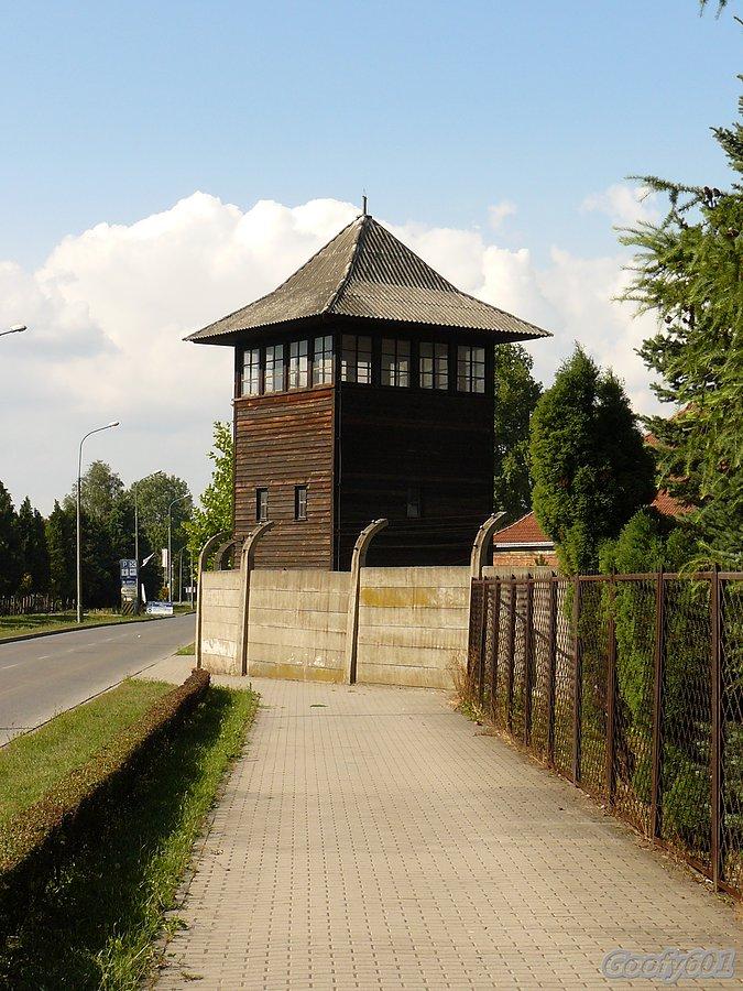 Auschwitz - wieża wartownicza