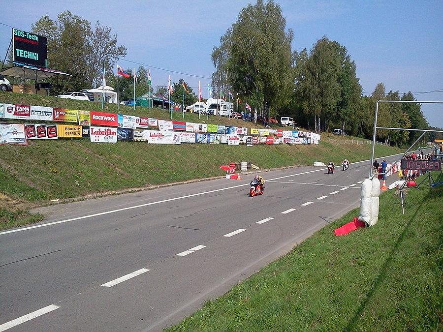 Terlicko wyscig motocyklowy