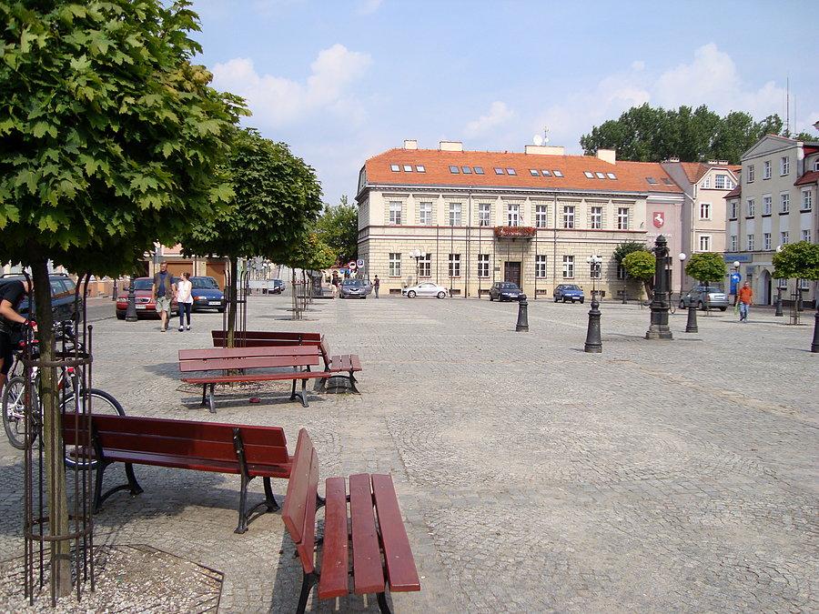 Stary rynek w Koninie