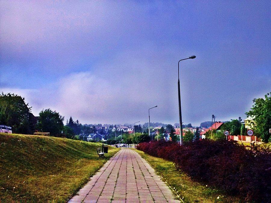Widok na włoście z niwy