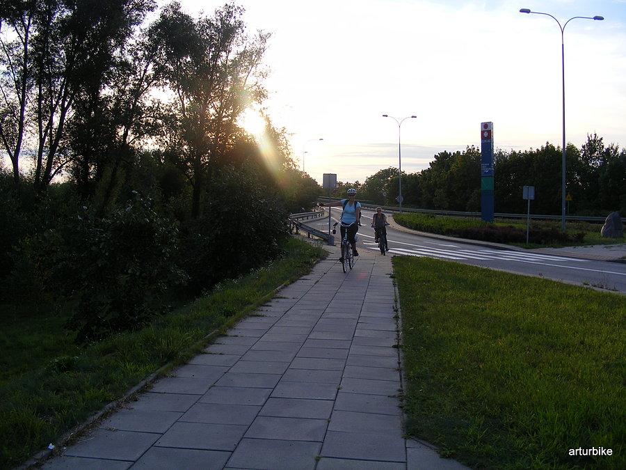 Zadowolenie wjeżdżamy do Elbląga