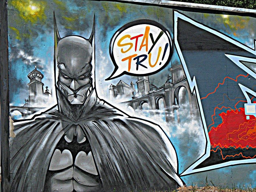 Batman z bliska