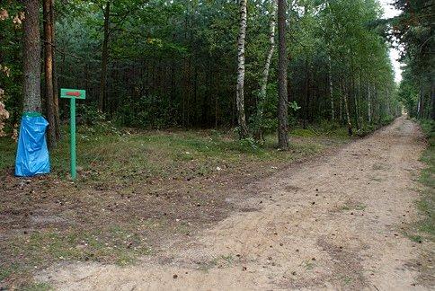 Na nowo utworzonej ścieżce turystyczno-sportowej