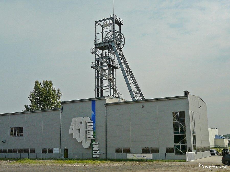Centrum sportowe w budynkach dawnej kopalni Sosnowiec