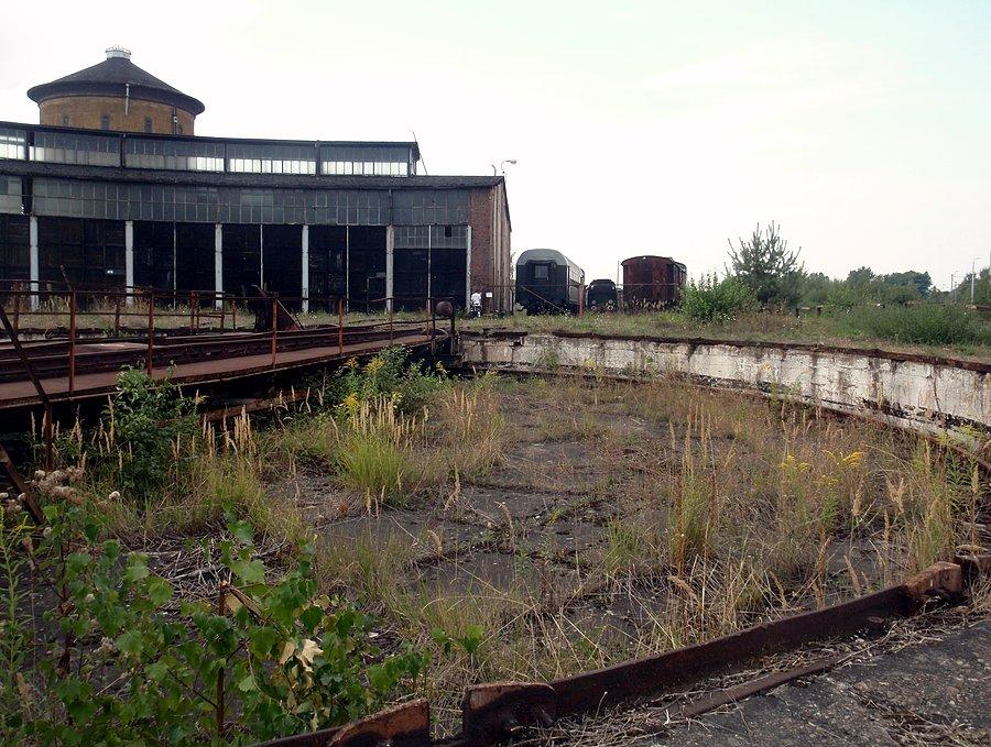 Skansen lokomotyw w Pyskowicach, karuzela