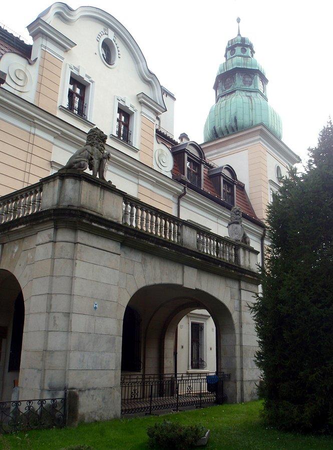 Taras z posągami lwów, Kamieniec