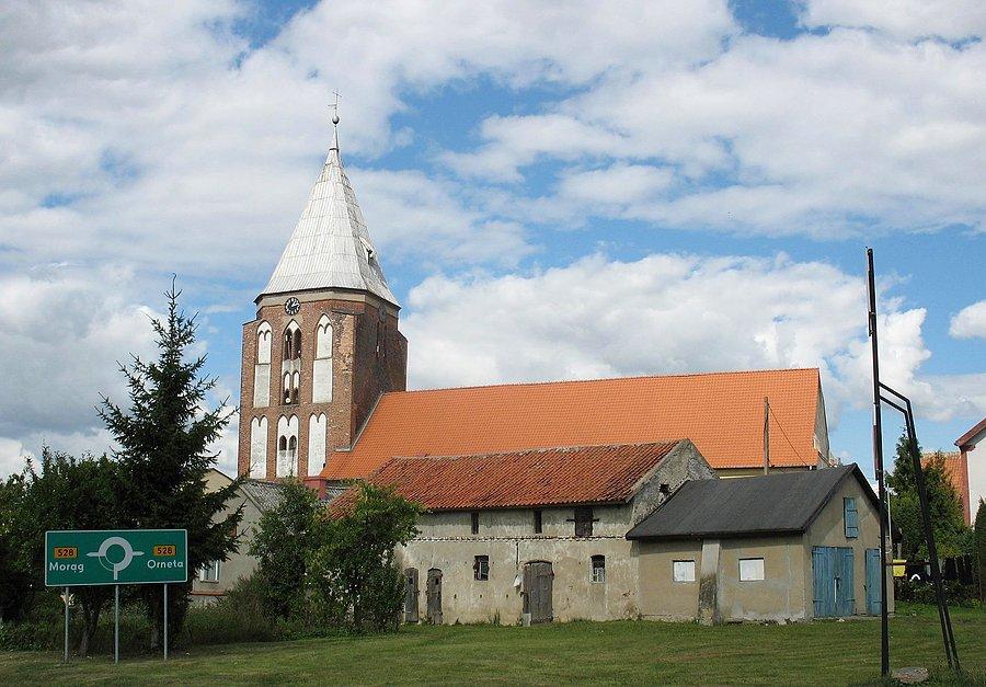 Miłakowo - kościół św. Elżbiet Węgierskiej