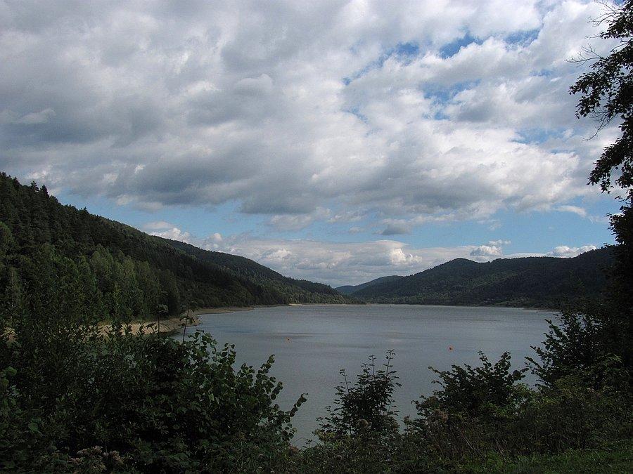 Widok spod zapory