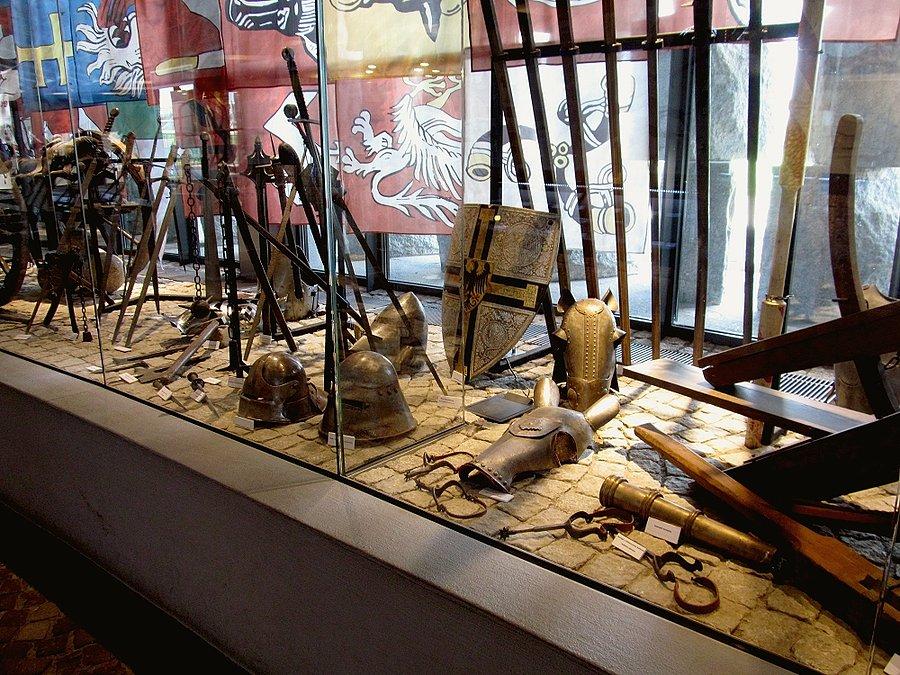 W muzeum na polach Grunwaldu