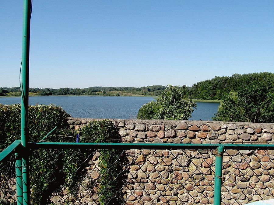 A to widoczek z naszego balkonu kolacyjno-śniadaniowego