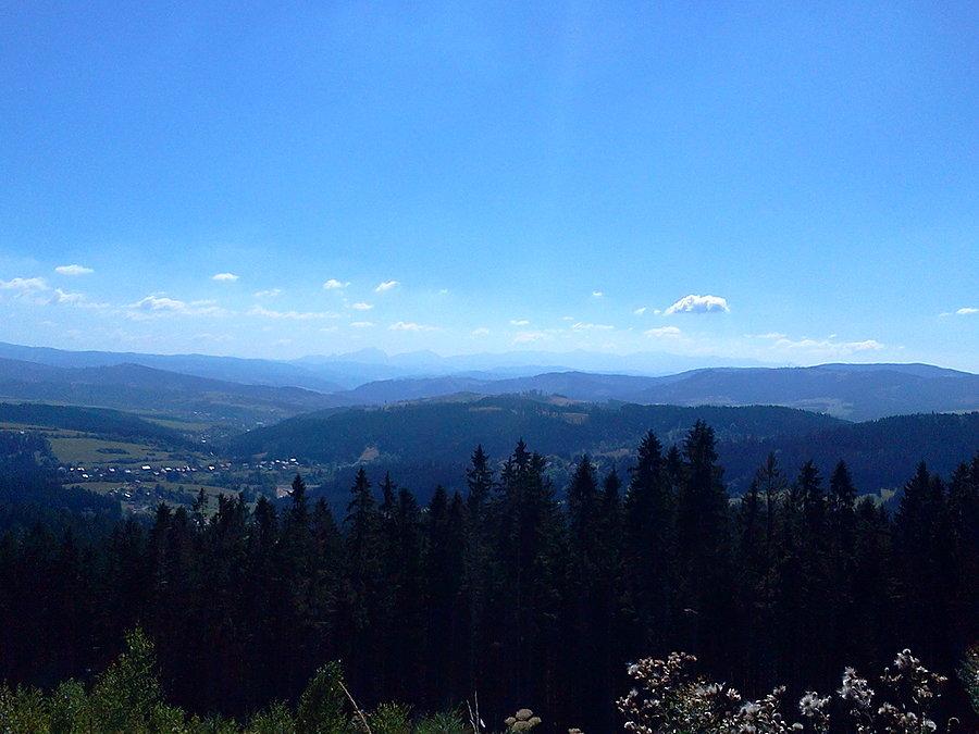 Widok na Małą Fatrę