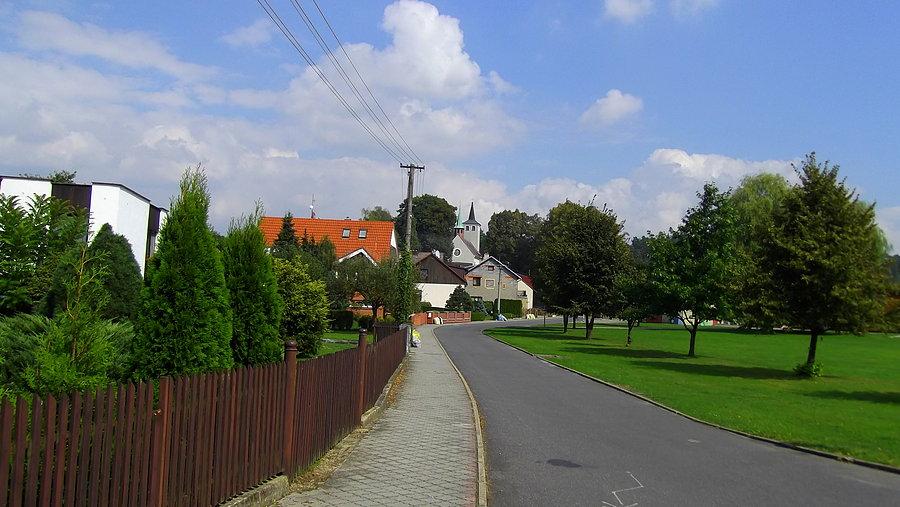 Czechy miejscowość Bělá (Biała)